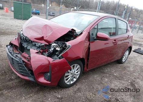 2018 Toyota Yaris Le из США, поврежденный, VIN VNKKTUD37JA097681